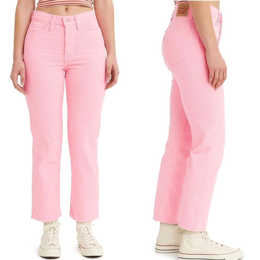 FINAL PRICE NWT NEW Levi's Wedgie Straight Corduroy Pant Jeans